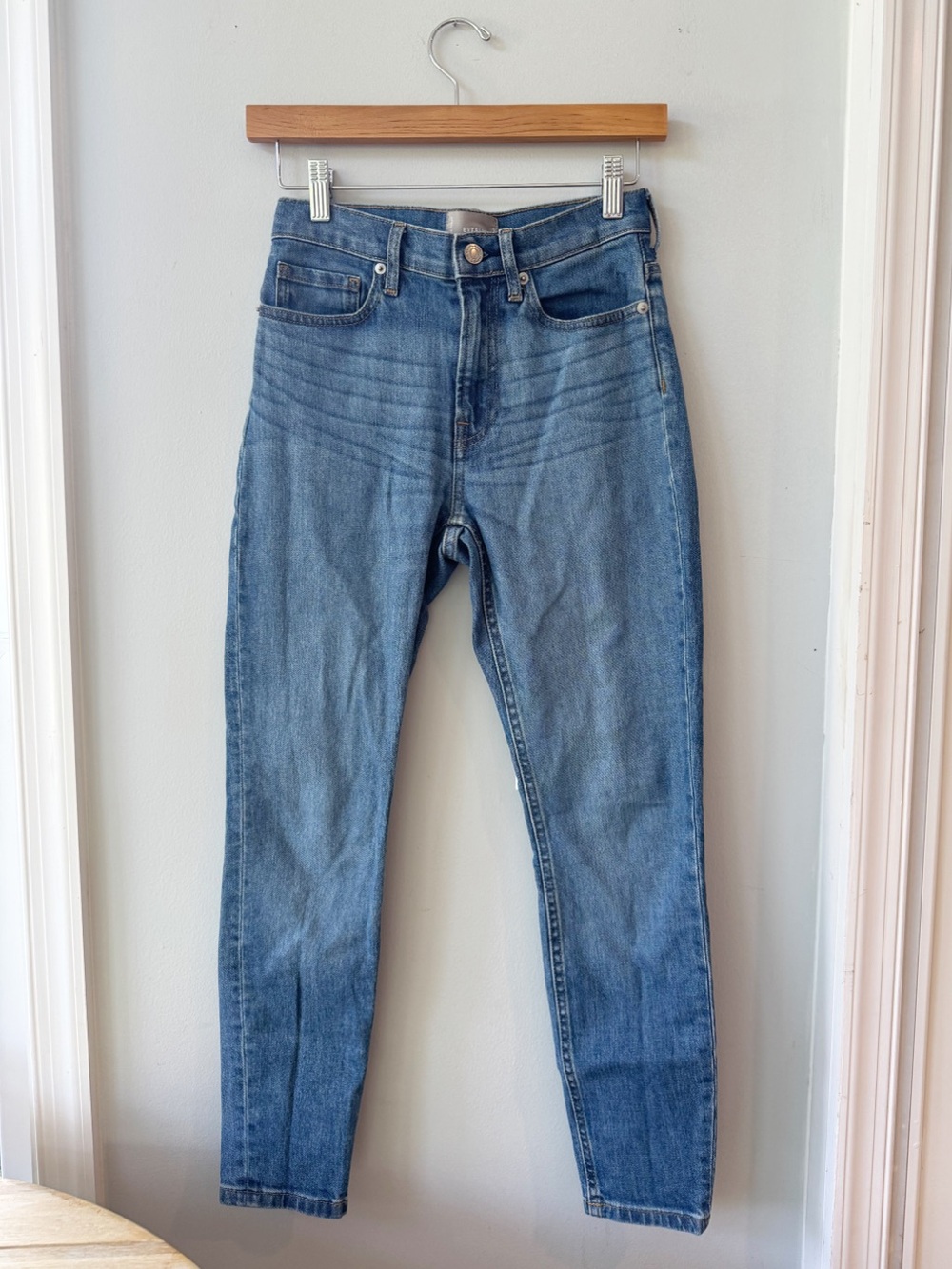 Everlane High Rise Ankle Jeans